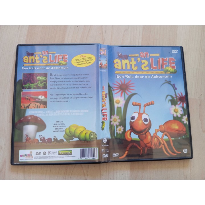 DVD jeugd, An ant's life, een Reis door de Achtertuin.
